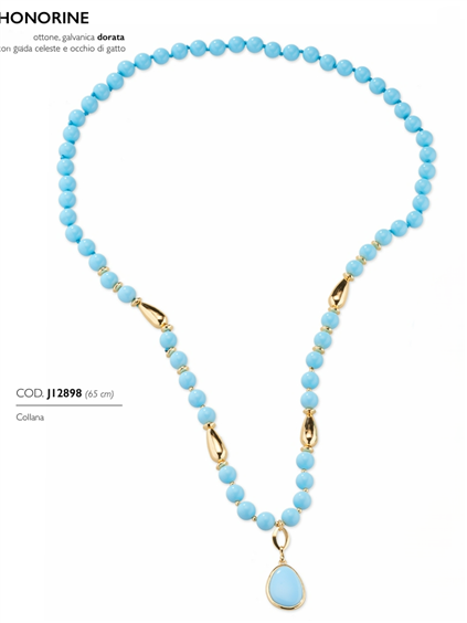 Necklace Sovrani Woman in Brass J12898 - J12898